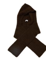 OBJECT - Cagoule écharpe MILU chocolat – Image 6