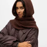 OBJECT - Cagoule écharpe MILU chocolat