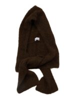 OBJECT - Cagoule écharpe MILU chocolat – Image 5