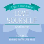 LEGAMI - Gourde Motivationnelle - Sunrise Vibes - Love Yourself – Image 6