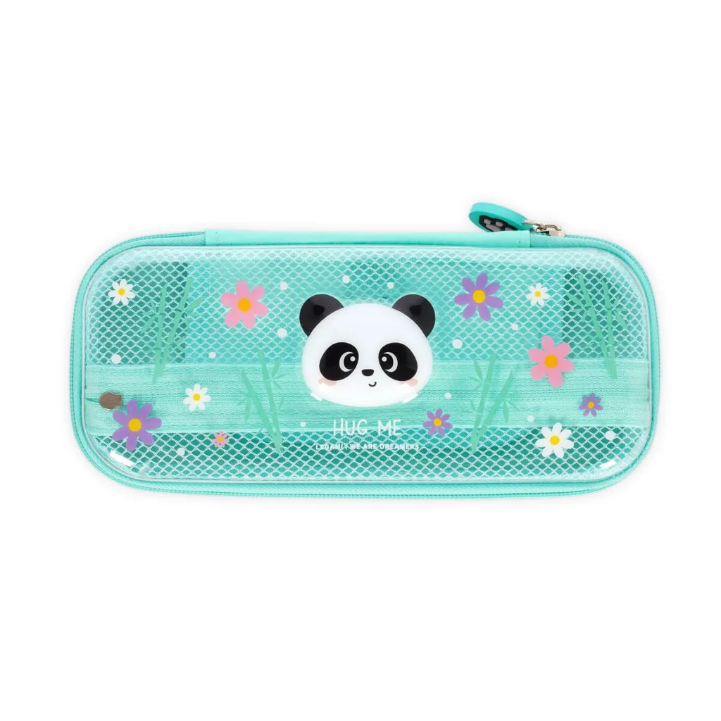 LEGAMI – Trousse Transparente Rigide Panda – WonderWow