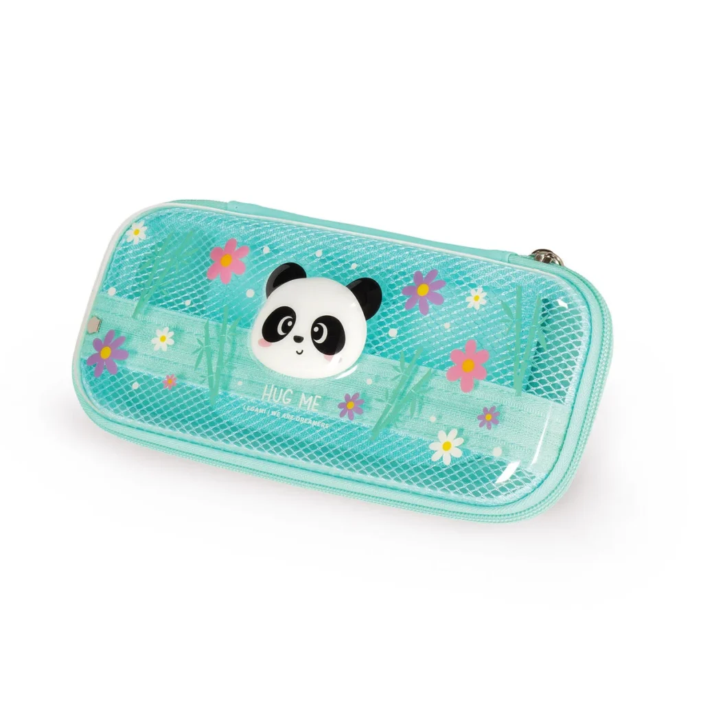 LEGAMI – Trousse Transparente Rigide Panda – WonderWow