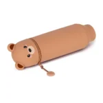 LEGAMI - Trousse 2 en 1 en Silicone Teddy Bear « Dream Big » - Super Soft! – Image 3