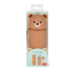LEGAMI - Trousse 2 en 1 en Silicone Teddy Bear « Dream Big » - Super Soft! – Image 4