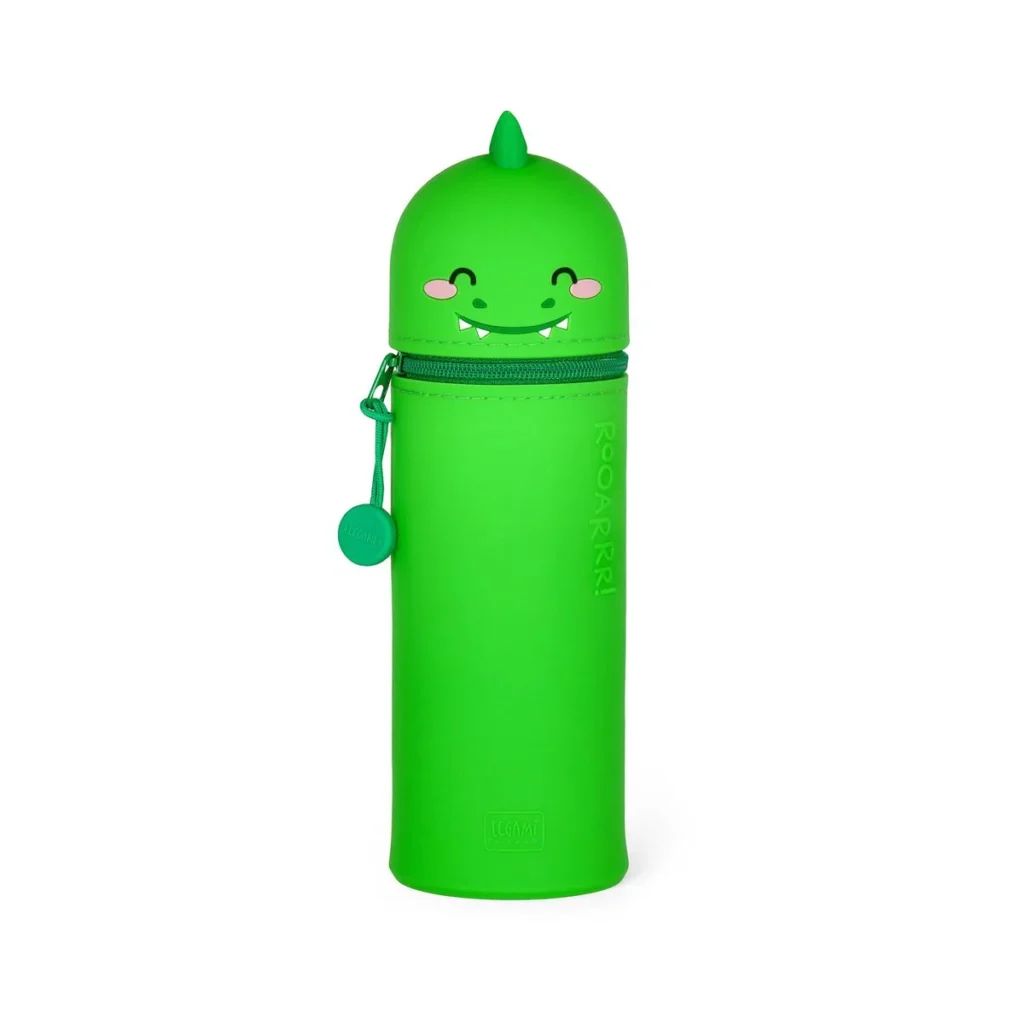 LEGAMI – Trousse 2 en 1 en Silicone Dino « Roooarr » – Super Soft!