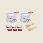 COOKUT - Coffret raclette à la bougie pour 2 personnes  - MONTAGNE – Image 3