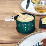 COOKUT - Raclette à la bougie pour 2 personnes Lumi - VERT – Image 2