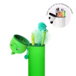 LEGAMI - Trousse 2 en 1 en Silicone Dino « Roooarr » - Super Soft!