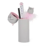 LEGAMI - Trousse 2 en 1 en Silicone Kitty « Be curious » - Super Soft! – Image 2