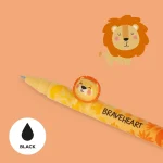 LEGAMI - Stylo à Encre Gel avec Animal Décoratif Lion « The King » - Lovely Friends – Image 2