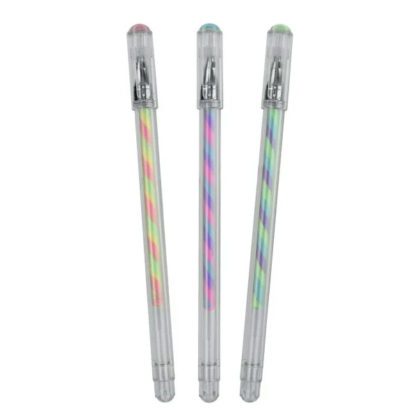 LEGAMI - Set de 3 Stylos à Encre Gel Multicolore - Twist