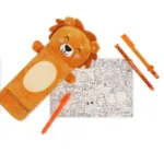LEGAMI - Trousse Feutrée Douce Lion « The King » - Super Soft!