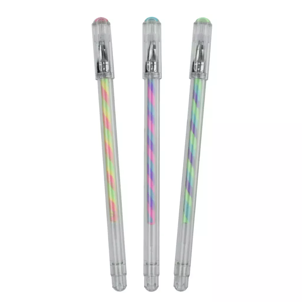 LEGAMI – Set de 3 Stylos à Encre Gel Multicolore – Twist