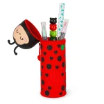 LEGAMI - Trousse 2 en 1 en Silicone Ladybug « Get Lucky» – Image 2