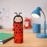 LEGAMI - Trousse 2 en 1 en Silicone Ladybug « Get Lucky» – Image 4