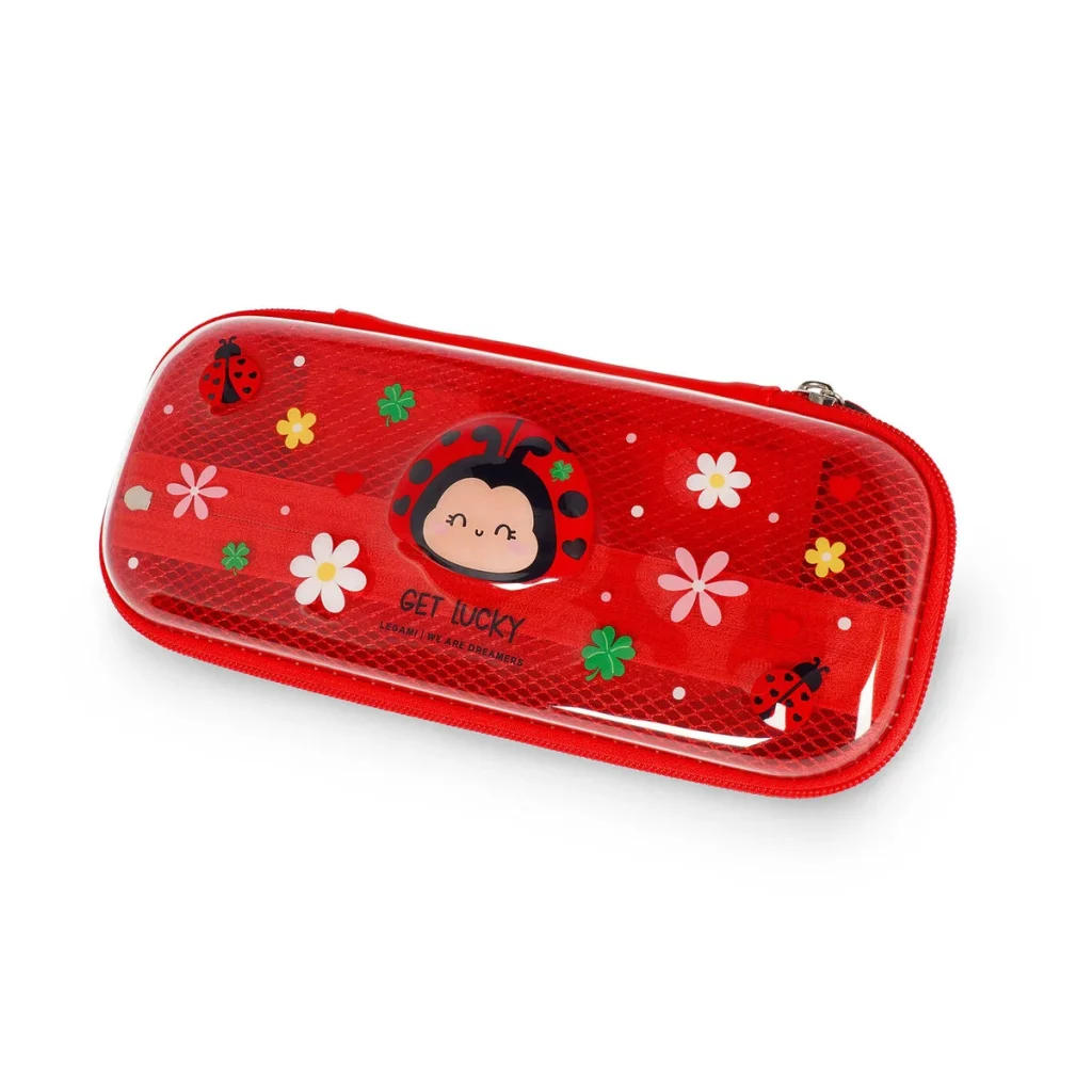 LEGAMI – Trousse Transparente Rigide Ladybug – WonderWow