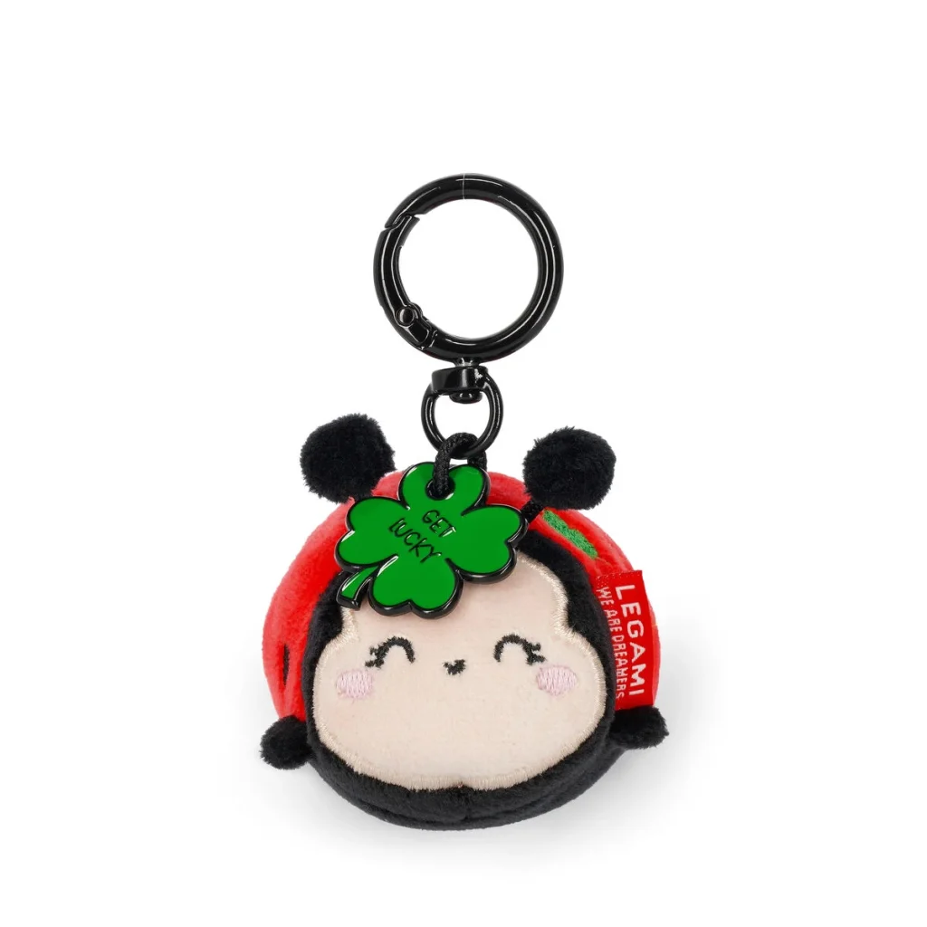 LEGAMI – Porte-clés en Peluche Ladybug – Tiny Super Soft!
