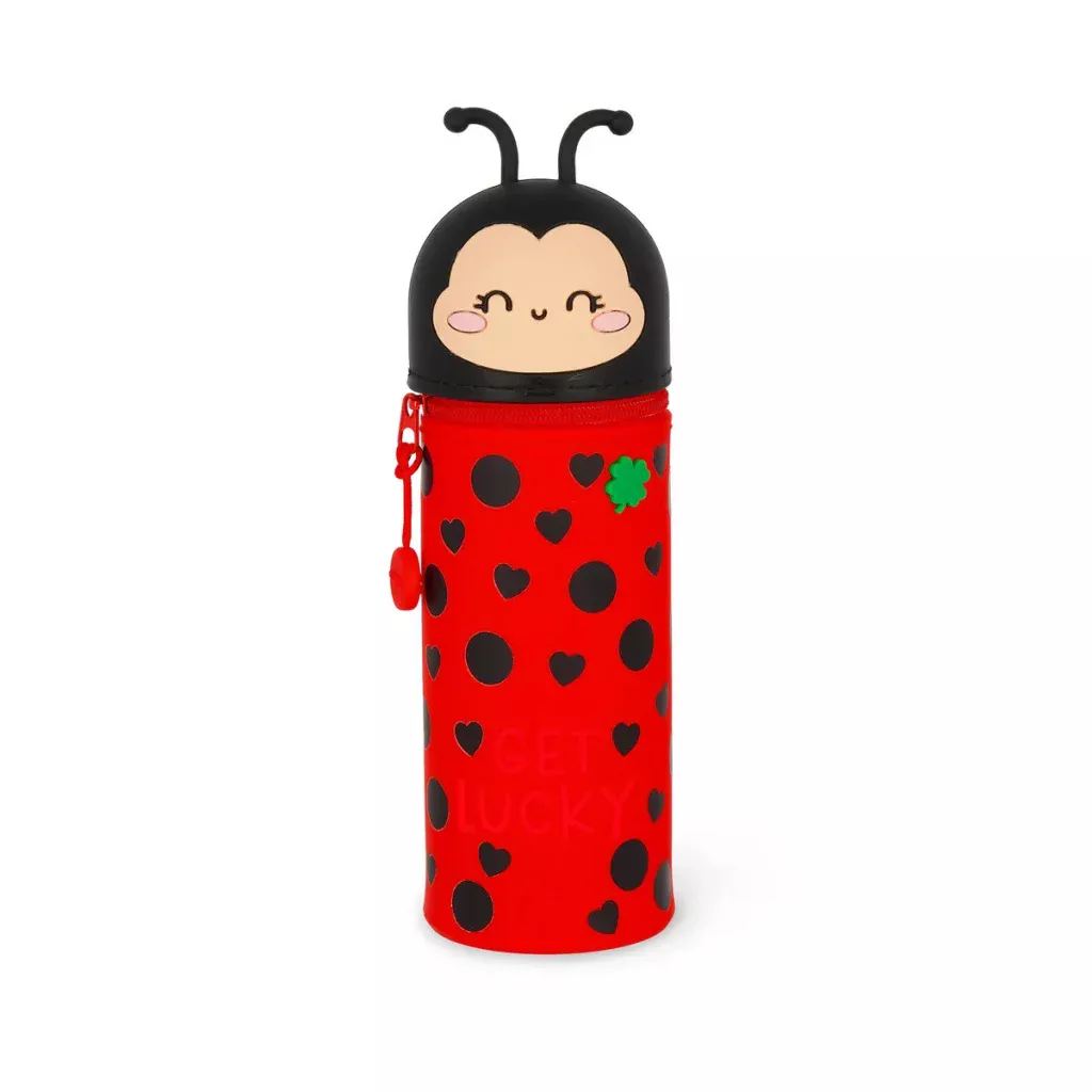 LEGAMI – Trousse 2 en 1 en Silicone Ladybug « Get Lucky»