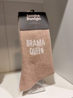JATOBA DESIGN - Chaussettes à paillettes - Drama Queen - taupe