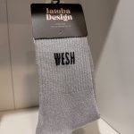 JATOBA DESIGN - Chaussettes à paillettes - Wesh - gris