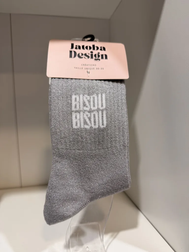 Chaussettes à paillettes – ENFANTS – Bisou Bisou