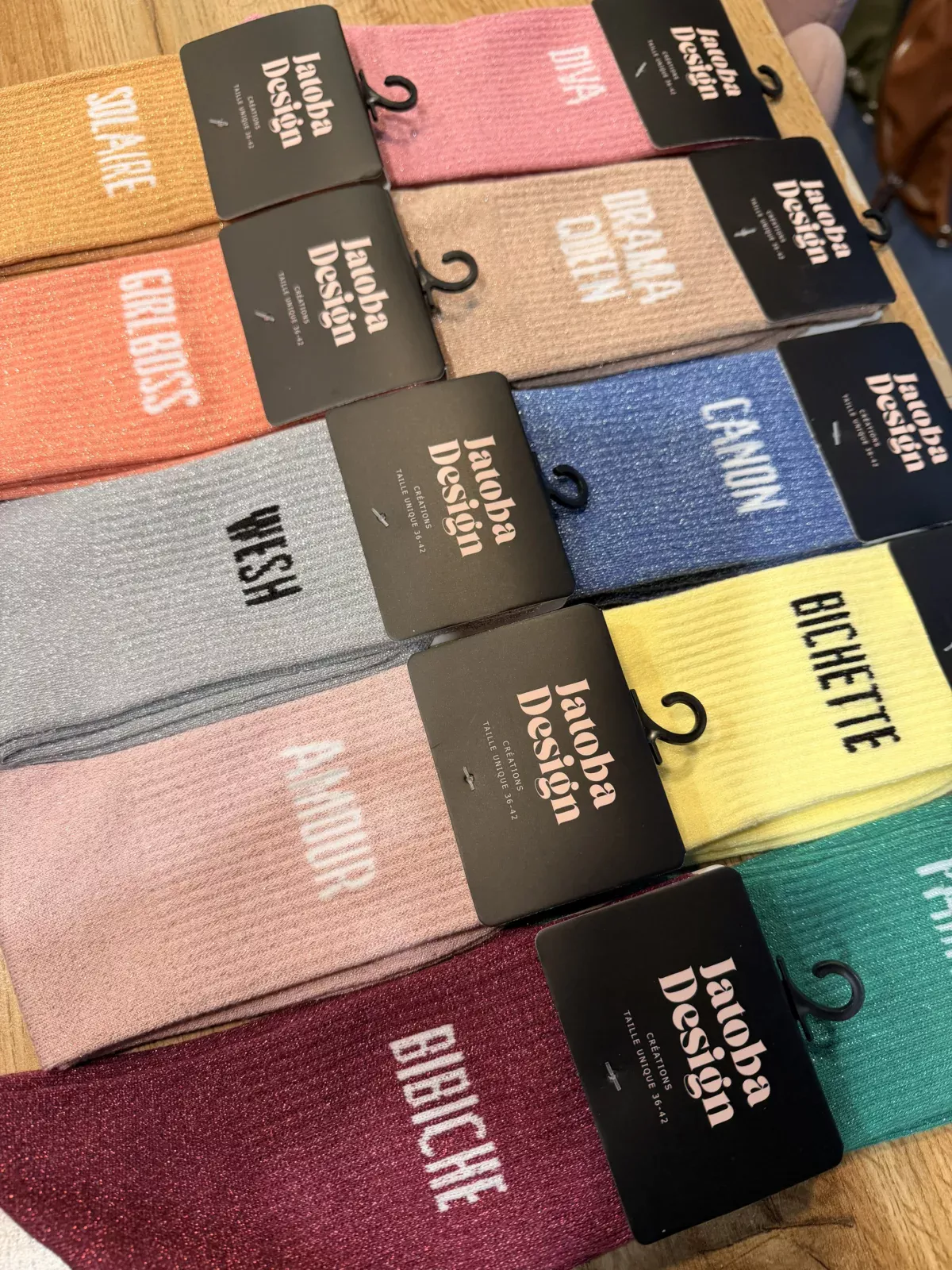 JATOBA DESIGN - Chaussettes à paillettes - Parfaite – Image 3