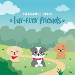 LEGAMI - Set de 3 stylos effaçables gel - Fur-ever Friends - Edition limitée – Image 6