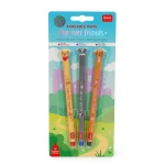 LEGAMI - Set de 3 stylos effaçables gel - Fur-ever Friends - Edition limitée – Image 2