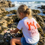 POHEME - T-shirt lobster blanc - ENFANT