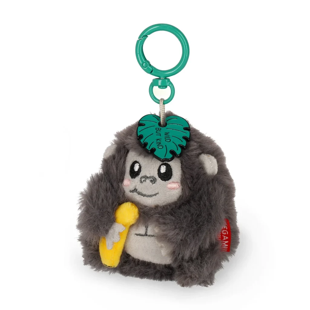 LEGAMI – Porte clé en peluche Tiny Super Soft – Gorilla