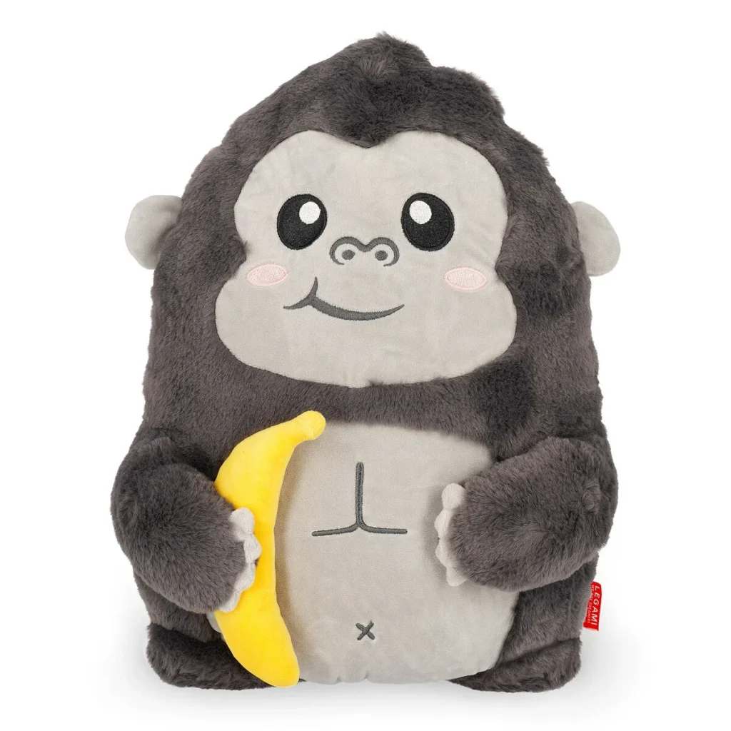 LEGAMI – Coussin peluche Super Soft – Gorilla
