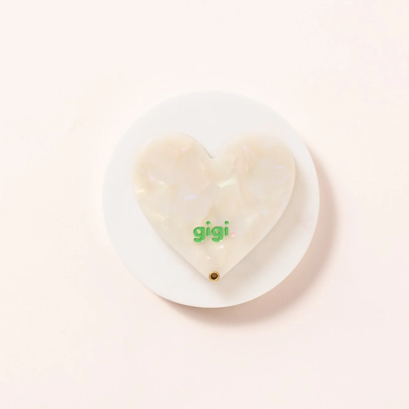 GIGI PARIS – Miroir de sac – Coeur