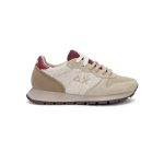 SUN68 - Sneaker Ally Winter - Off white suede and teddy