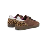 SUN68 - Sneaker California Sun - Suede Chocolat Léopard – Image 3