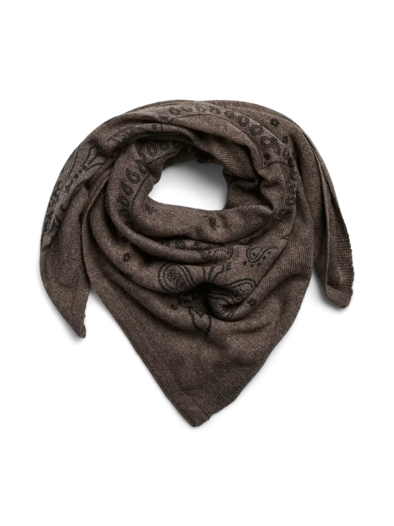PIECES – Écharpe bandana à motif