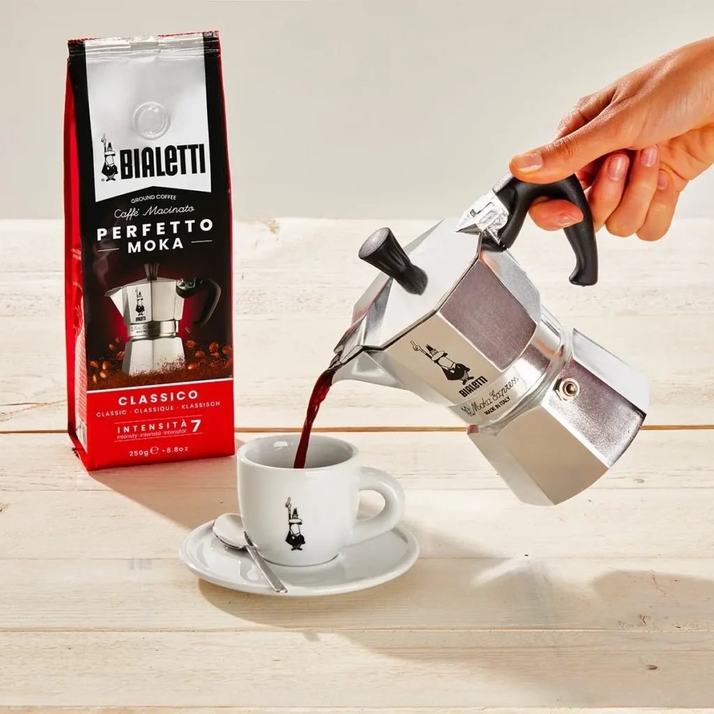 BIALETTI – Cafetière italienne – La Moka – 4 tasses