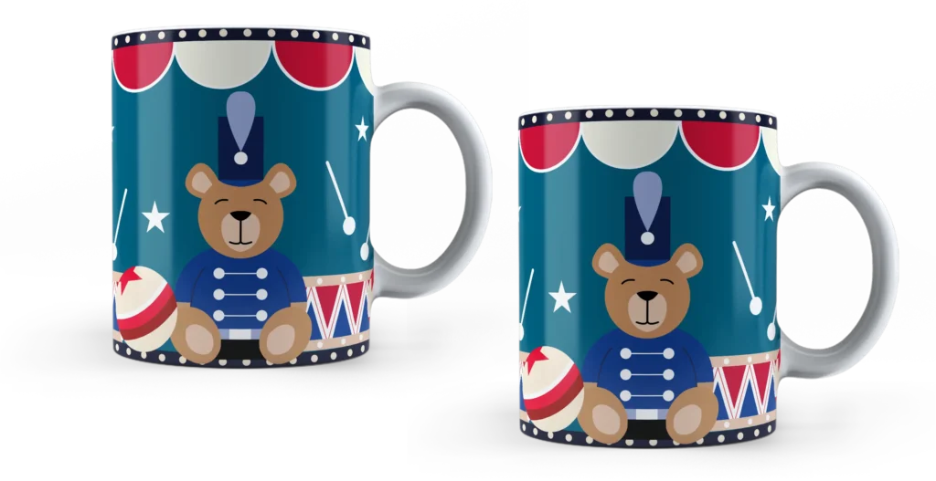 BIALETTI – Set de 2 mug – Joyful Memories
