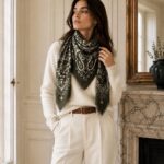 JATOBA CONCEPT STORE - Foulard doux 100 x 100 cm - Paisley