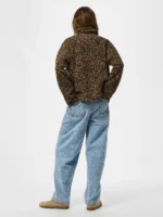 PIECES - Veste teddy Katty - Leopard – Image 6