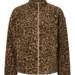 PIECES - Veste teddy Katty - Leopard