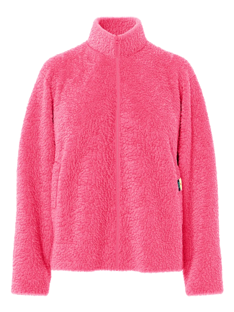 PIECES – Veste teddy Katty – Rose