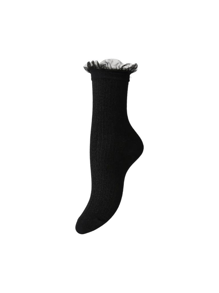 K0mWBzqyYqt1K_001 PIECES - Chaussettes paillettées à volant Ellinor – Image 1