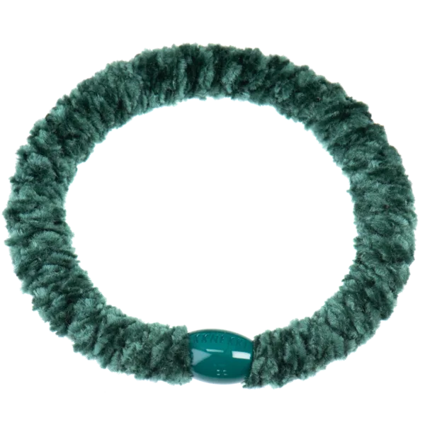 KKNEKKI - Elastique pour cheveux ORIGINAL velvet green