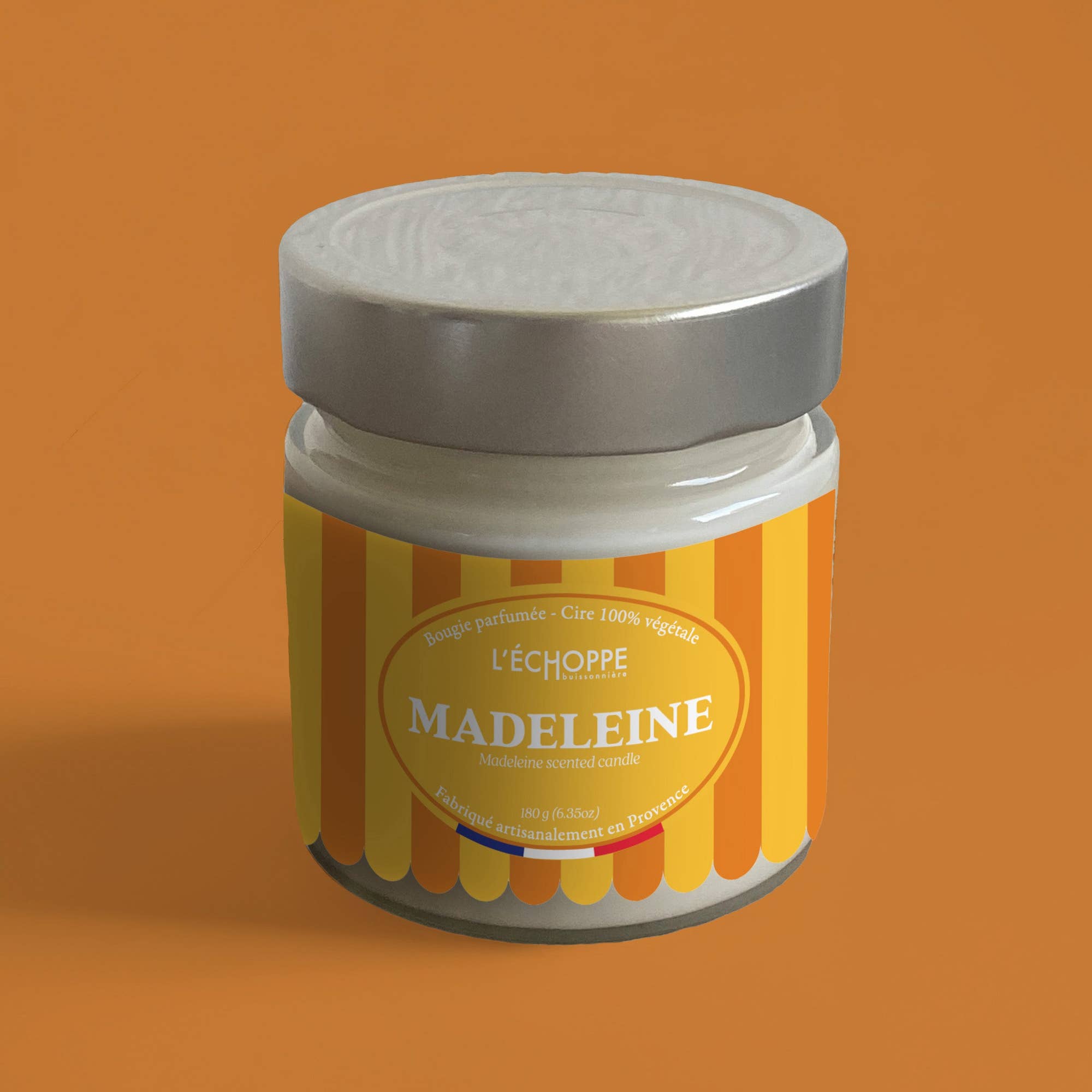 L’ÉCHOPPE BUISSONIÈRE – Bougie parfumée 180 g – Madeleine