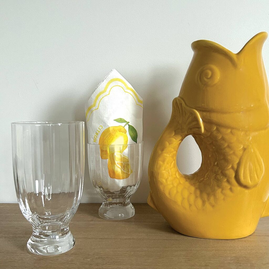 OPJET – Vase pichet poisson – Safran