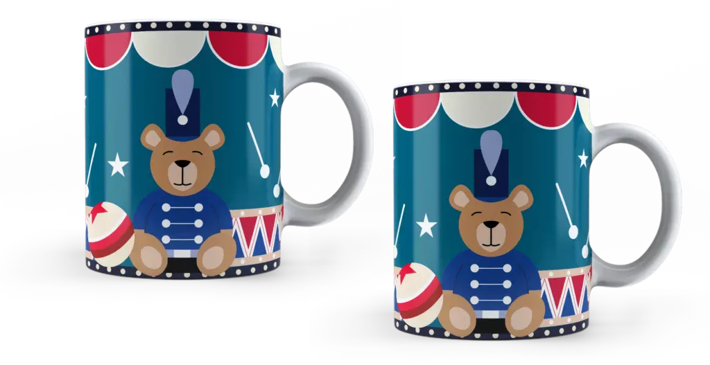 BIALETTI – Set de 2 mug – Joyful Memories