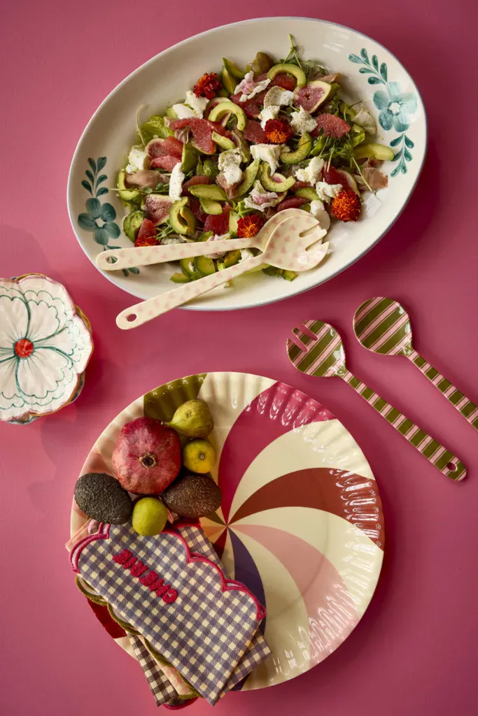 RICE – Couverts à salade en mélamine